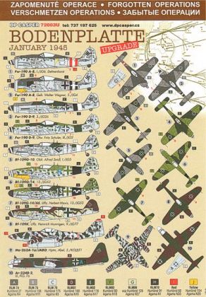 1:72 Operation Bodenplatte Jan 1945