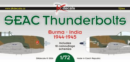 1:72 SEAC Republic Thunderbolts, Burma-India 1944-45