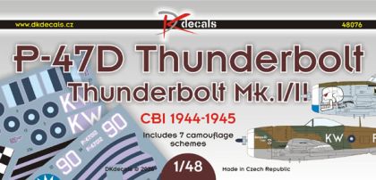 1:48 CBI P-47D Thunderbolt Mk.I/II, 1944-45