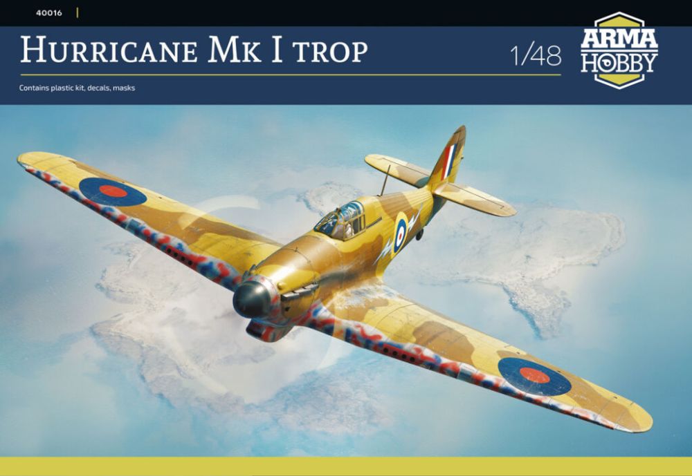 1:48 Hurricane Mk I trop