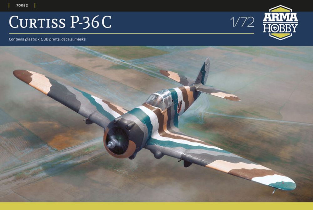 1:72 Curtiss P-36C