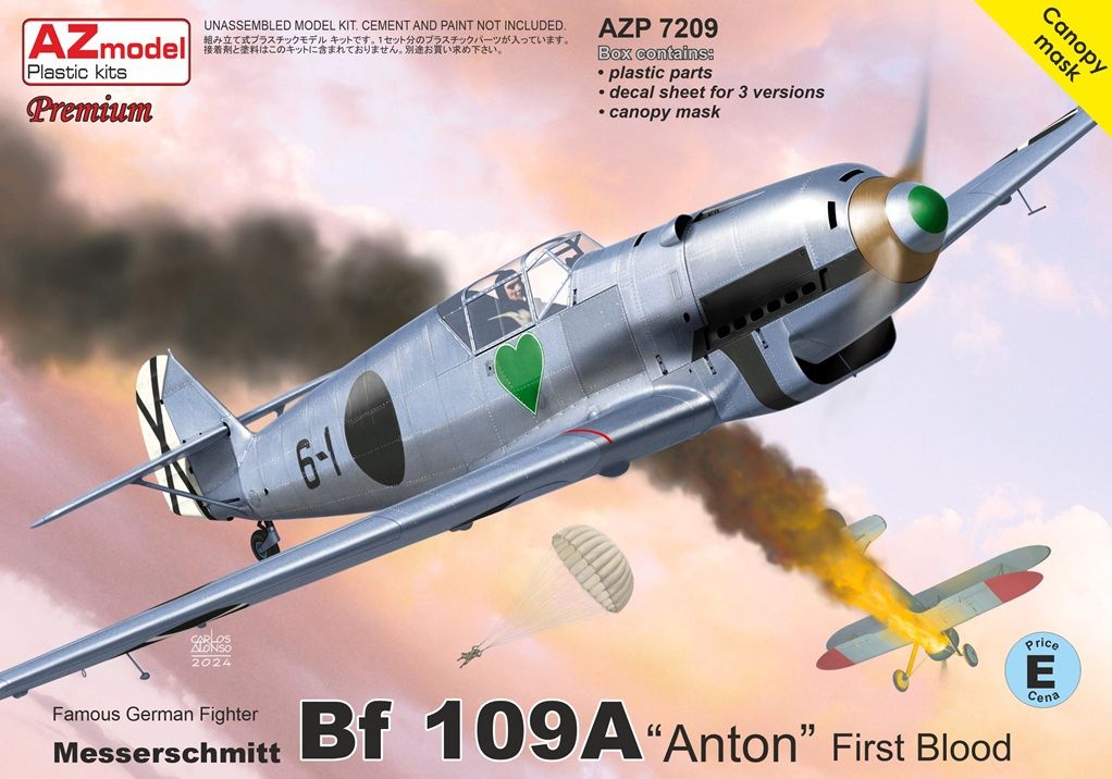 1:72 Bf 109A „Anton“ First Blood