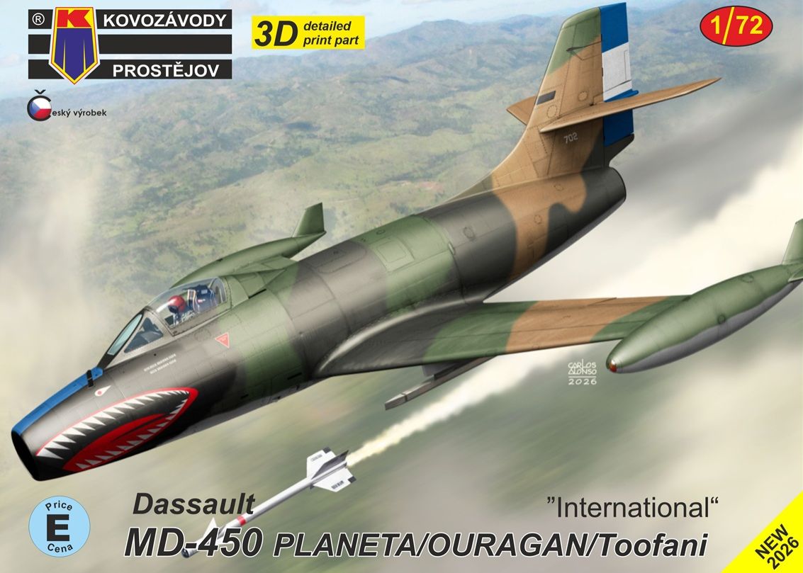 1:72 Dassault MD-450 Ouragan/Toofani „International“
