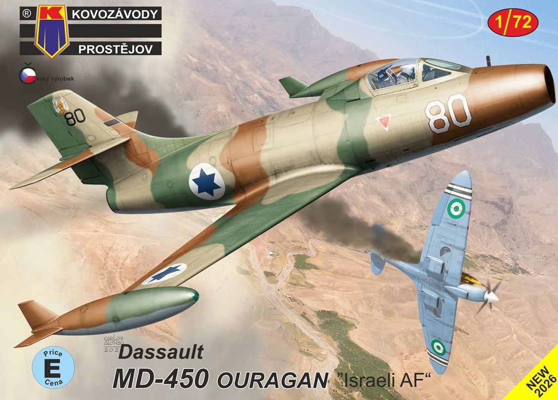 1:72 Dassault MD-450 Ouragan „Israel AF“