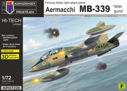 1:72 Aermacchi MB-339 „With guns“