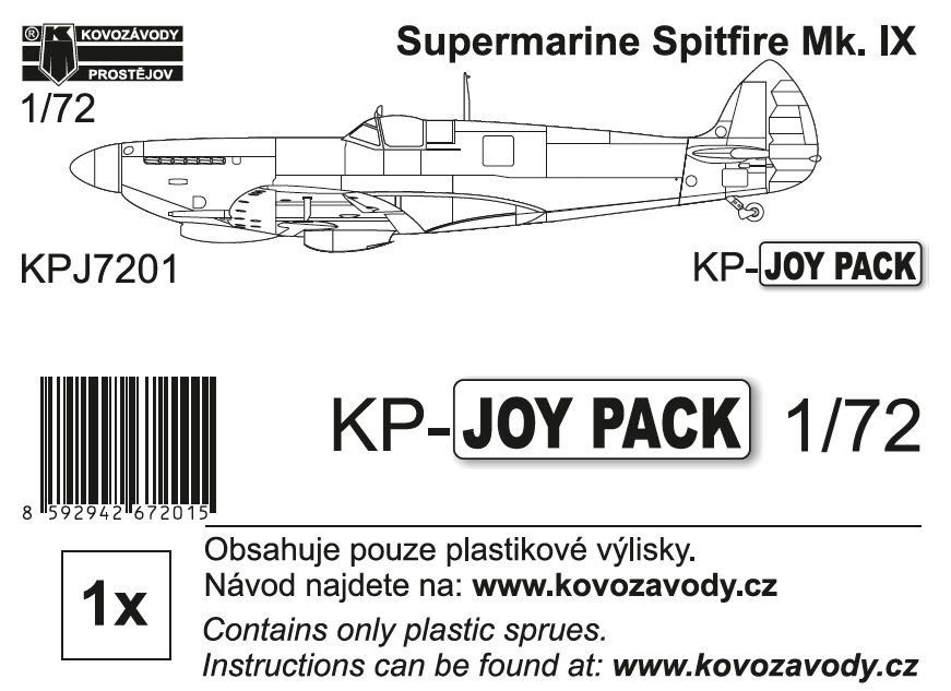 1:72 Spitfire Mk.IX KP-JOYPACK