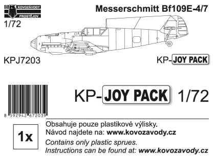 1:72 Bf 109E-4/7 KP-JOYPACK