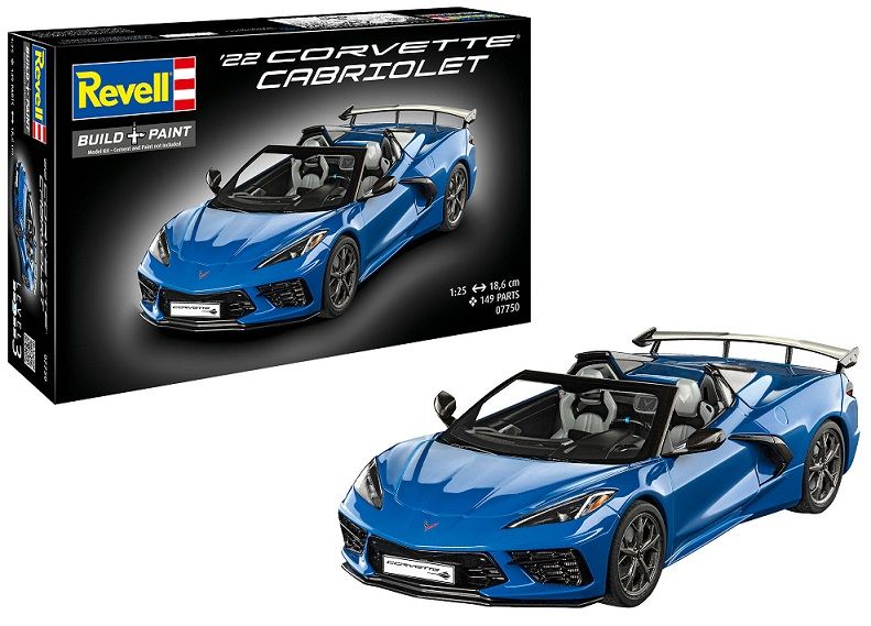 1:25 Chevrolet Corvette C8 Cabriolet