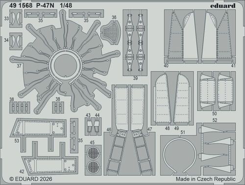 1:48 P-47N Thunderbolt - Big Ed Set for Miniart