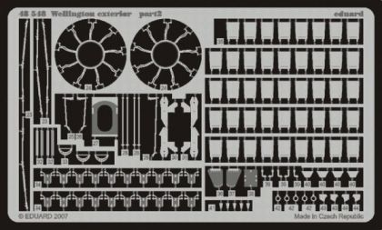 1:48 Wellington Mk.I exterior for Trumpeter