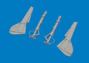 1:48 Fw-190 A-8 / R-2 - Undercarriage Legs (3D-Printed) for Eduard