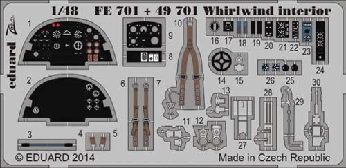 1:48 Whirlwind interior S.A. Trumpeter