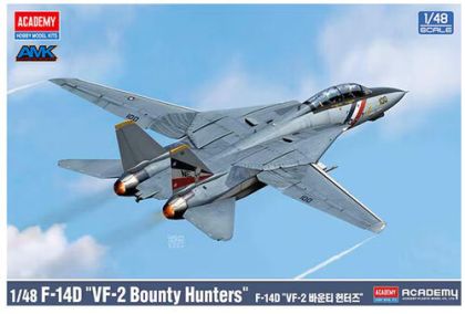 1:48 F-14 D Tomcat - US Navy VF-2 Bounty Hunters
