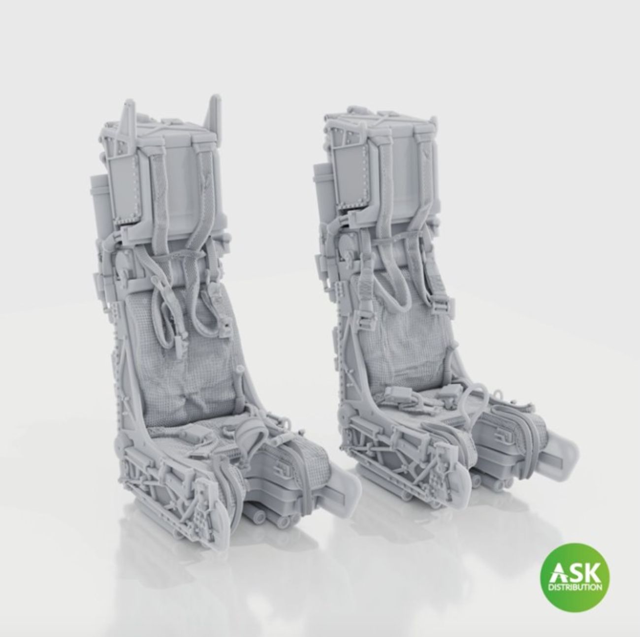 1:32 SJU-17 Ejection Seats for F-14D - with seat belts (2pcs) recom. for Trumpeter