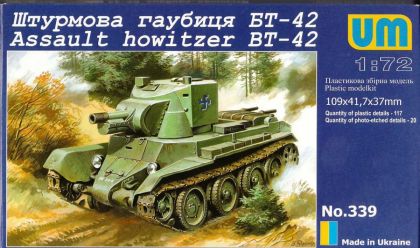 1:72 BT-42 Assault howitzer