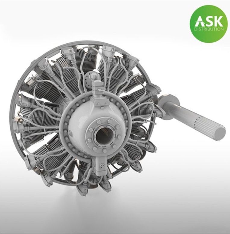 1:48 Wright R-2600 Cyclone 14