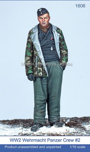 1:16 WW2 Wehrmacht Panzer Crew #2