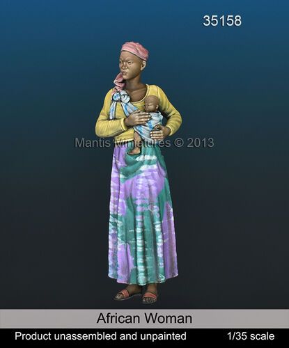 1:35 African Woman