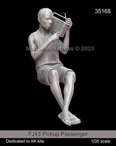 1:35 FJ43 Pickup Passenger (For AK)