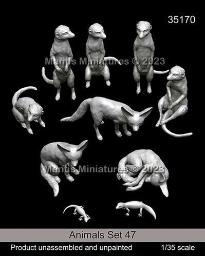 1:35 Animals Set 47