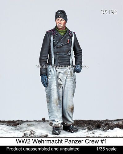 1:35 WW2 Wehrmacht Panzer Crew #1