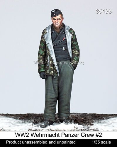 1:35 WW2 Wehrmacht Panzer Crew #2