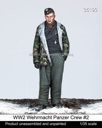 1:35 WW2 Wehrmacht Panzer Crew #2