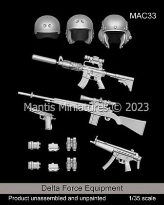 1:35 Delta Force Equipment