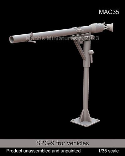 1:35 SPG-9 For Vehicles