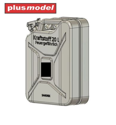 1:35 German Canisters SS (12 pcs / 3D-Printed)