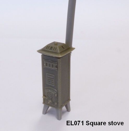1:35 Square Stove