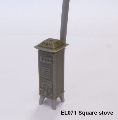 1:35 Square Stove