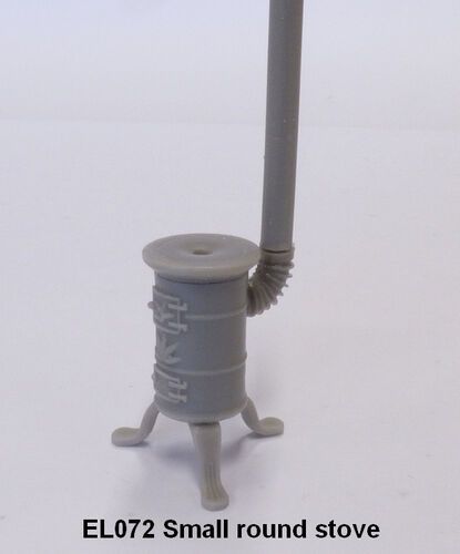 1:35 Small Round Stove