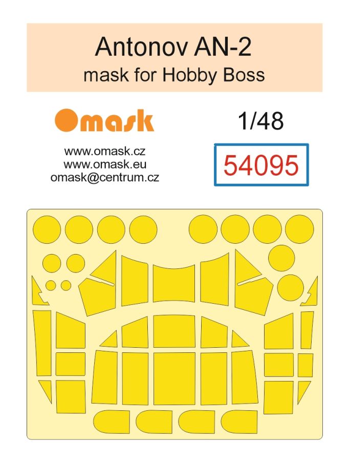 1:48 Antonov AN-2 mask (for Hobby Boss)