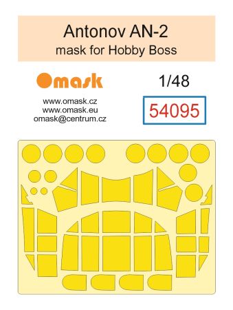 1:48 Antonov AN-2 mask (for Hobby Boss)