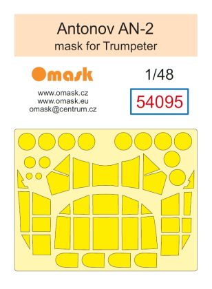 1:48 Antonov AN-2 mask (for Trumpeter)