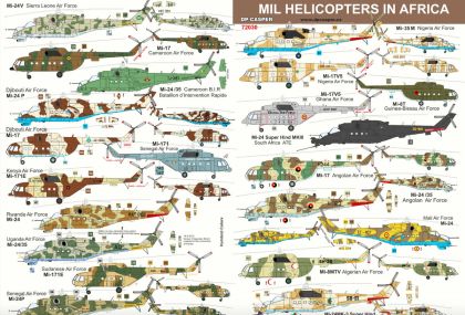1:72 Mil Helicopters In Africa