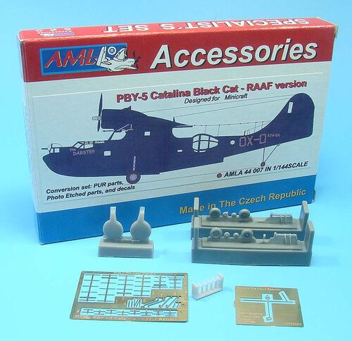 1:144 PBY-5 Catalina Black Cat - RAAF version (designed to be used with Minicraft kits)