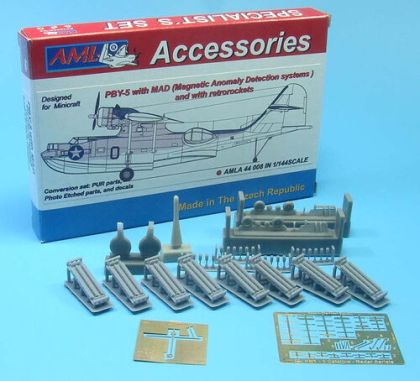1:144 PBY-5 with MAD (Magnetic Anomaly Detection System) and with retrorockets (for Minicraft kits)