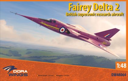 1:48 Fairy Delta 2 British Supersonic Aircraft
