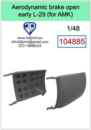 1:48 aerodynamic brake open late L-29 (AMK)