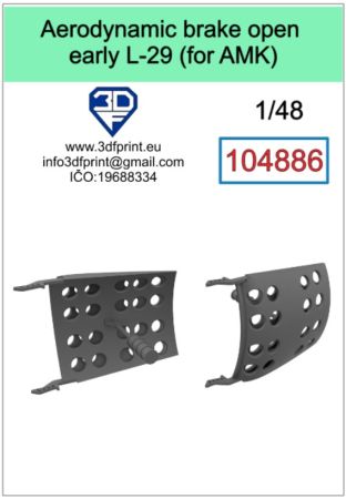 1:48 aerodynamic brake open early L-29 (AMK)