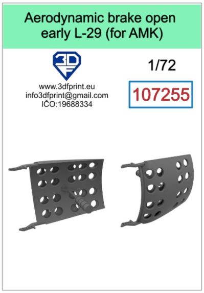 1:72 aerodynamic brake open early L-29 (AMK)