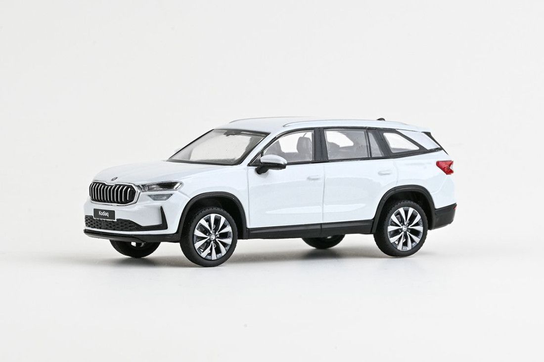 1:43 Škoda Kodiaq II (2023) - Bílá Moon Metalíza