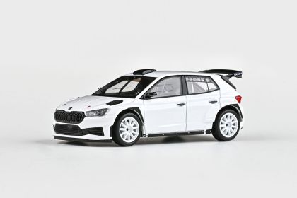 1:43 Škoda Fabia IV RS Rally2 (2022) - Bílá