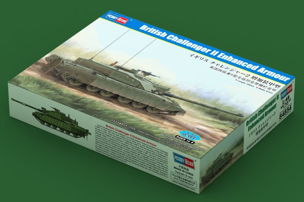 1:48 British Challenger 2 Enhanced Armour