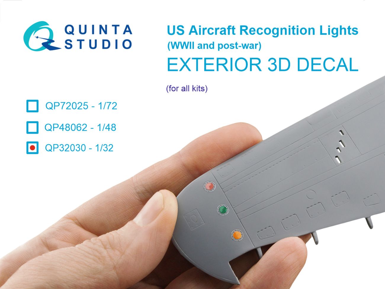 1:32 US Aircraft Recognition lights, WWII and Post-War (for all kits)