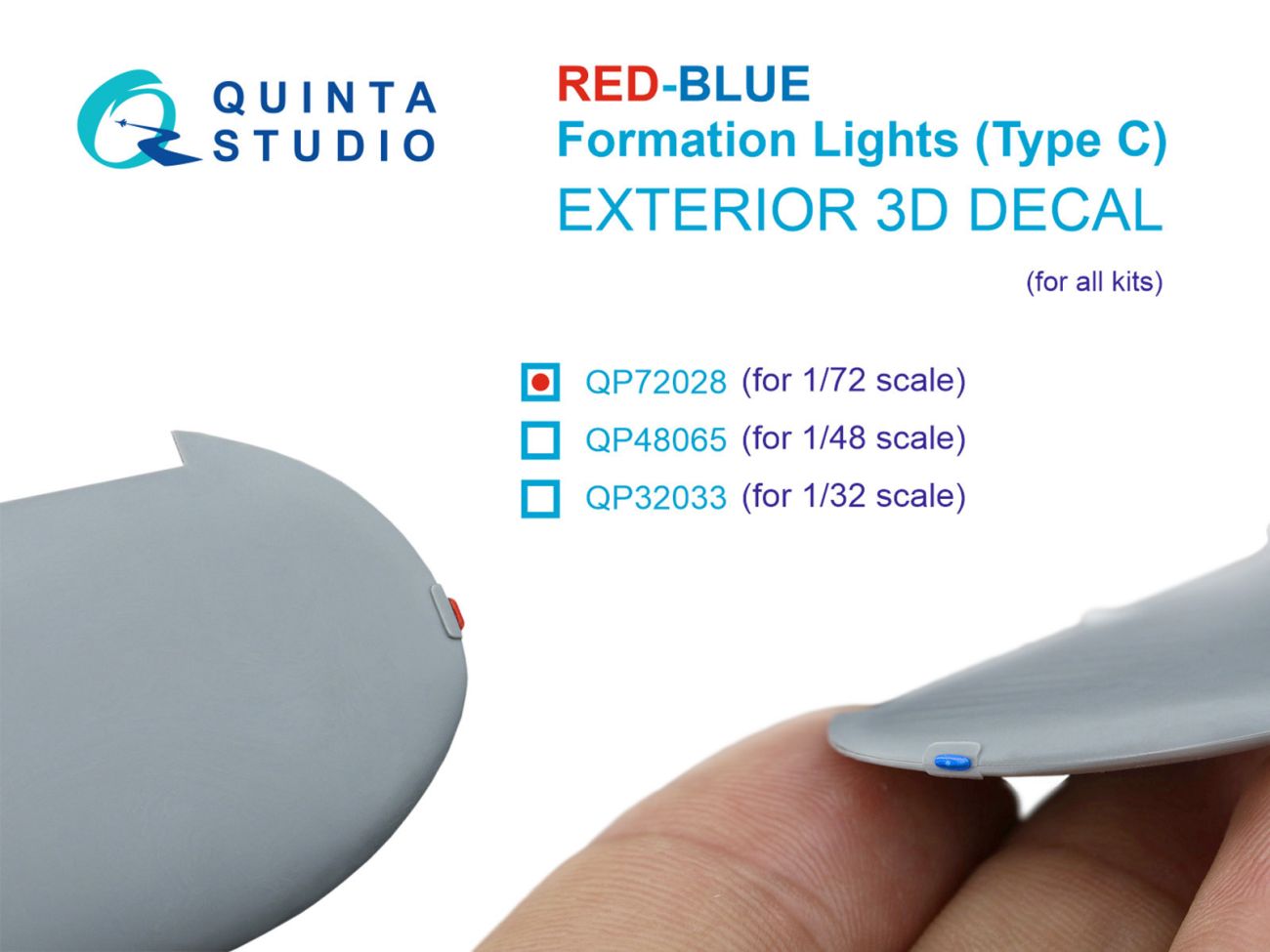 1:72 Red-Blue Formation Lights (Type C) (for all kits)