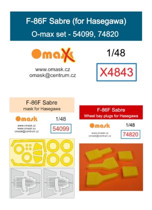 1:48 F-86F Sabre O-max set (for Hasegawa)