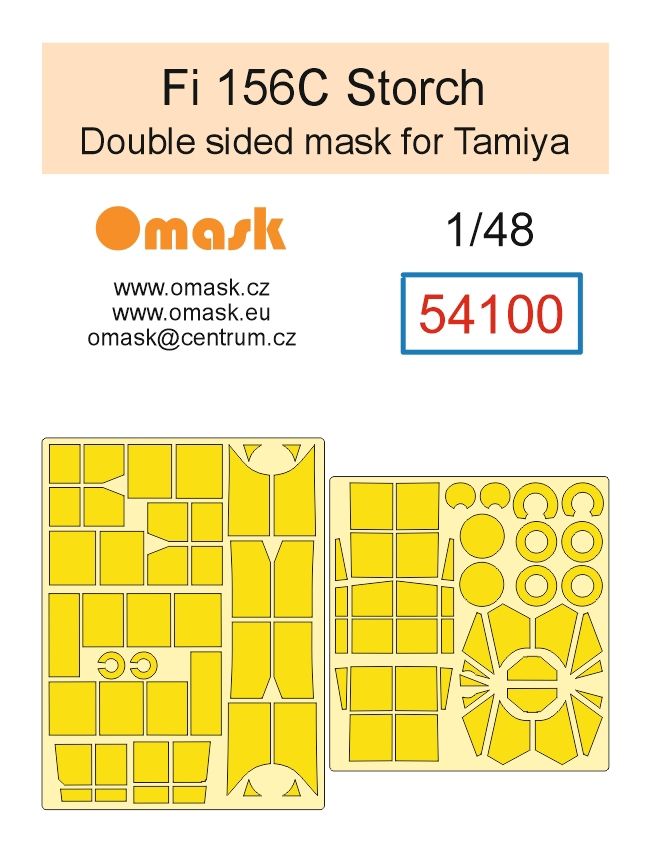 1:48 Fi 156C Storch double sided mask (for Tamiya)